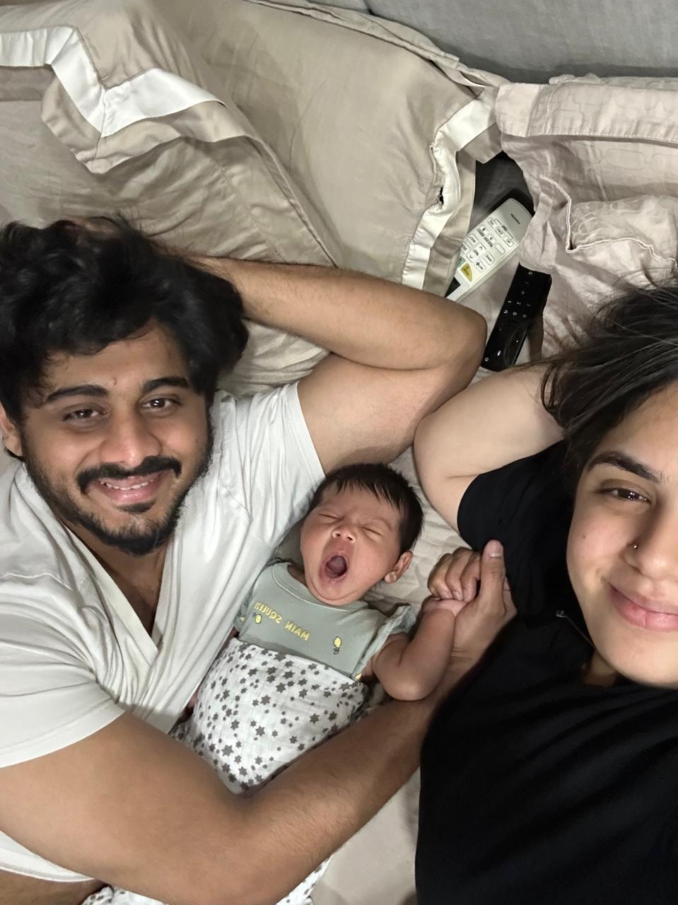 Ayodhika with her family