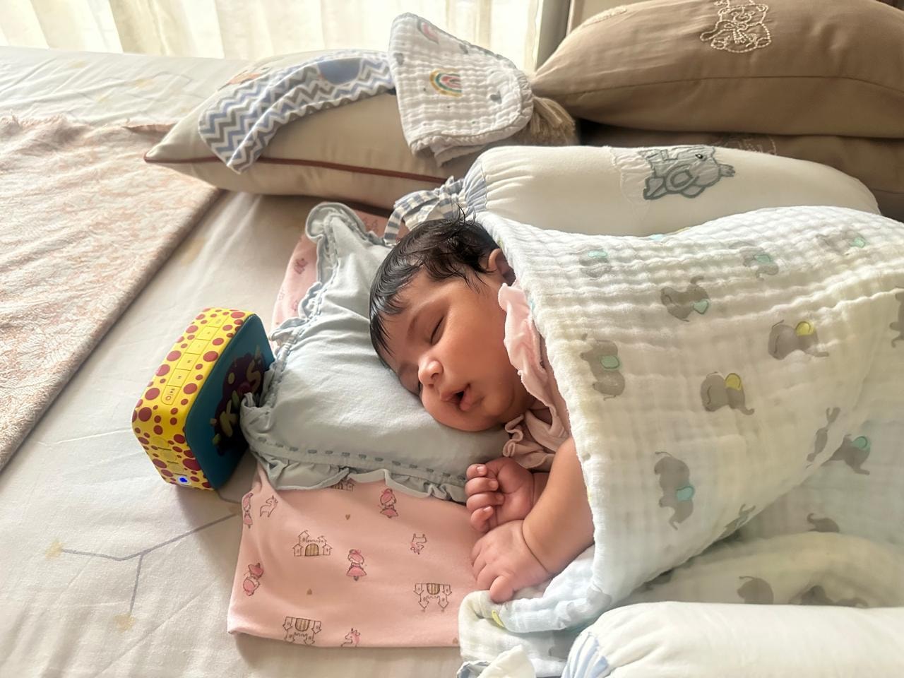 First Milk Drunk Nap